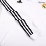 Real Madrid Home Retro Long Sleeve Soccer Jersey 2001/02 - thejerseys