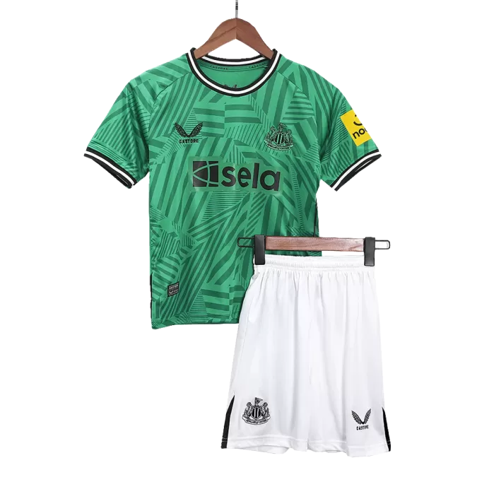 Kid's Newcastle Away Jerseys Kit(Jersey+Shorts) 2023/24 - thejerseys