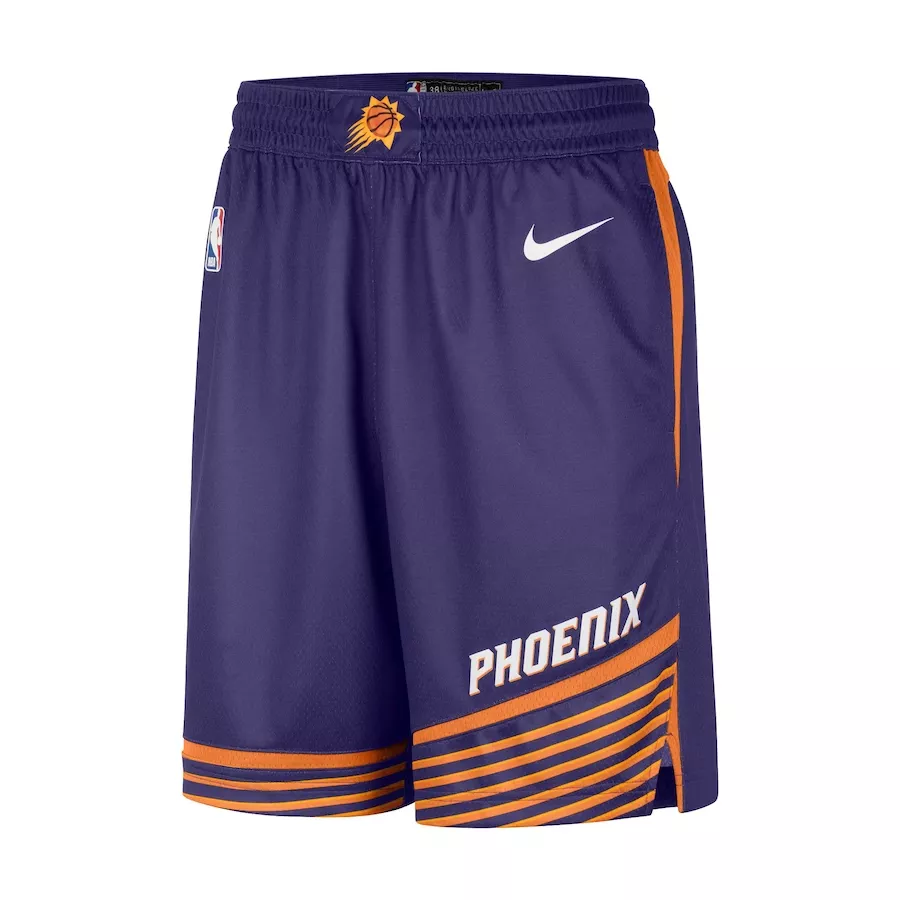 Men's Phoenix Suns Purple Swingman Basketball Shorts - Icon Edition - thejerseys