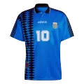 Men's Argentina #10 Away Retro Jersey (Jersey+Shorts) Kit 1994 - thejerseys