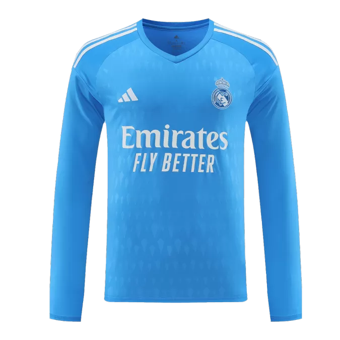 Men's Real Madrid Goalkeeper Long Sleeve Soccer Jersey 2023/24 - thejerseys