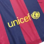 Barcelona MESSI #10 Home Retro Long Sleeve Soccer Jersey 2014/15 - thejerseys