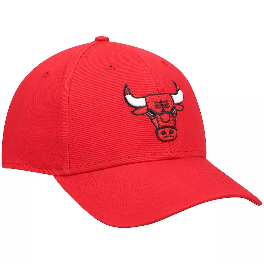 Men NBA Chicago Bulls Red Adjustable Hat - thejerseys