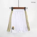 Kid's Real Madrid Retro Home Jerseys Kit(Jersey+Shorts) 2011/12 - thejerseys