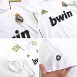 Kid's Real Madrid Retro Home Jerseys Kit(Jersey+Shorts) 2011/12 - thejerseys