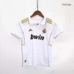 Kid's Real Madrid Retro Home Jerseys Kit(Jersey+Shorts) 2011/12 - thejerseys