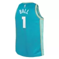 Youth Charlotte Hornets LaMelo Ball #1 Teal Swingman Jersey - City Edition - thejerseys