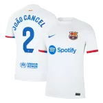 Men's Barcelona JOÃO CANCELO #2 Away Soccer Jersey 2023/24 - Fans Version - thejerseys