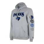 Men's Dallas Mavericks Gray Pullover Hoodie 2023/24 - City Edition - thejerseys