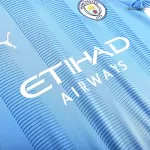 Men's Manchester City Japanese Tour Printing HAALAND #9 Home Soccer Jersey 2023/24 - Fans Version - thejerseys