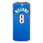 Men's Oklahoma City Thunder JALEN WILLIAMS #8 Swingman Jersey - Icon Edition - thejerseys