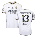 Real Madrid CAMPEONES #13 Home Match Jersey 2023/24 - thejerseys