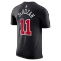 Men NBA Chicago Bulls DeMar DeRozan #11 Black City Edition T-Shirt 2023/24 - thejerseys