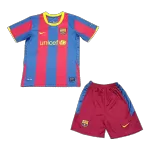 Kid's Barcelona Retro Home Jerseys Kit(Jersey+Shorts) 2010/11 - thejerseys