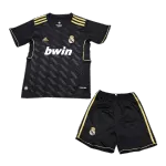 Kid's Real Madrid Retro Away Jerseys Kit(Jersey+Shorts) 2011/12 - thejerseys