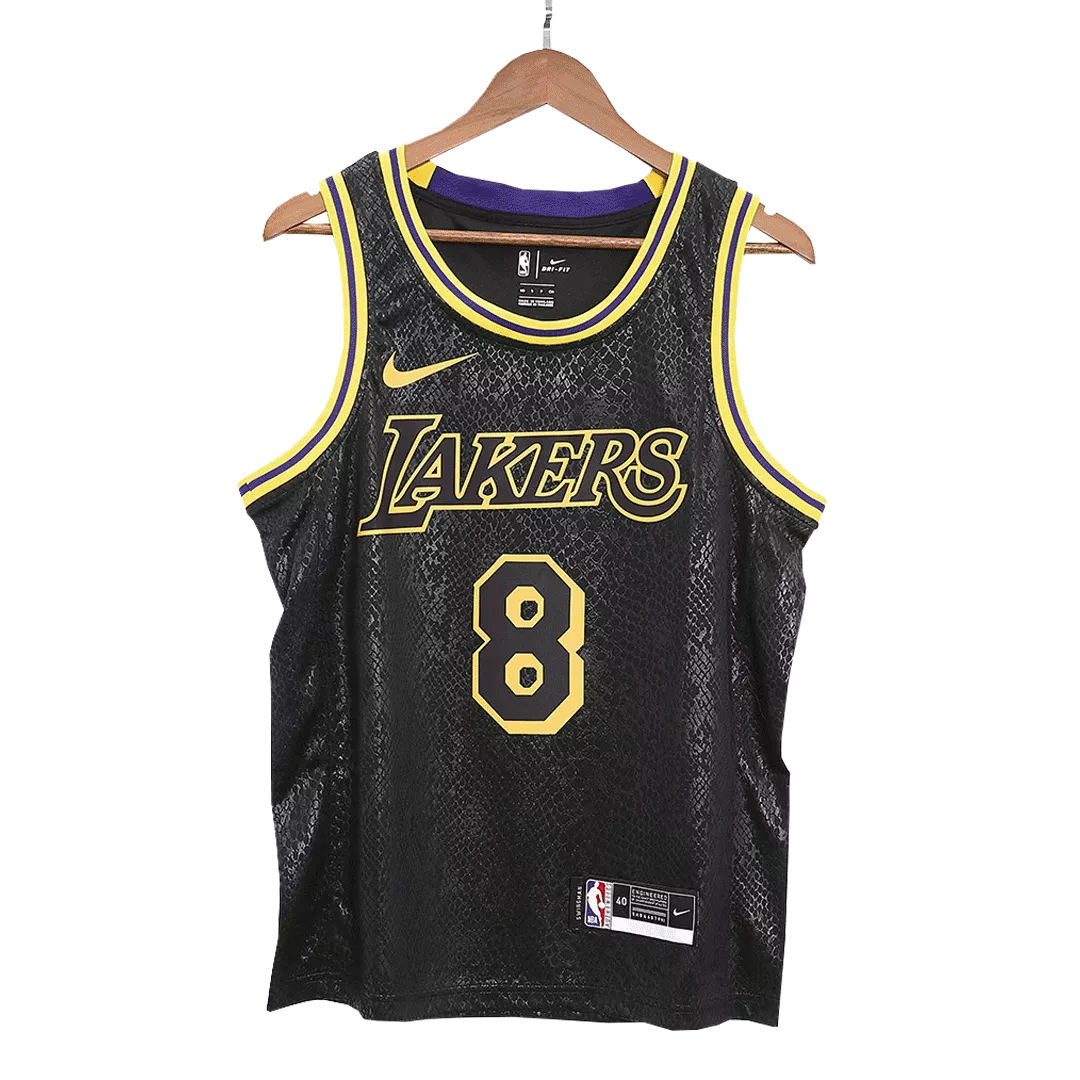 Men's Los Angeles Lakers Bryant #8 Black Swingman Jersey - thejerseys