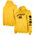 Men's Golden State Warriors Gold Pullover Hoodie 2023/24 - City Edition - thejerseys