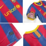 Kid's Barcelona Retro Home Jerseys Kit(Jersey+Shorts) 2010/11 - thejerseys