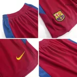 Kid's Barcelona Retro Home Jerseys Kit(Jersey+Shorts) 2010/11 - thejerseys