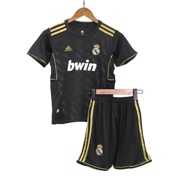 Kid's Real Madrid Retro Away Jerseys Kit(Jersey+Shorts) 2011/12 - thejerseys