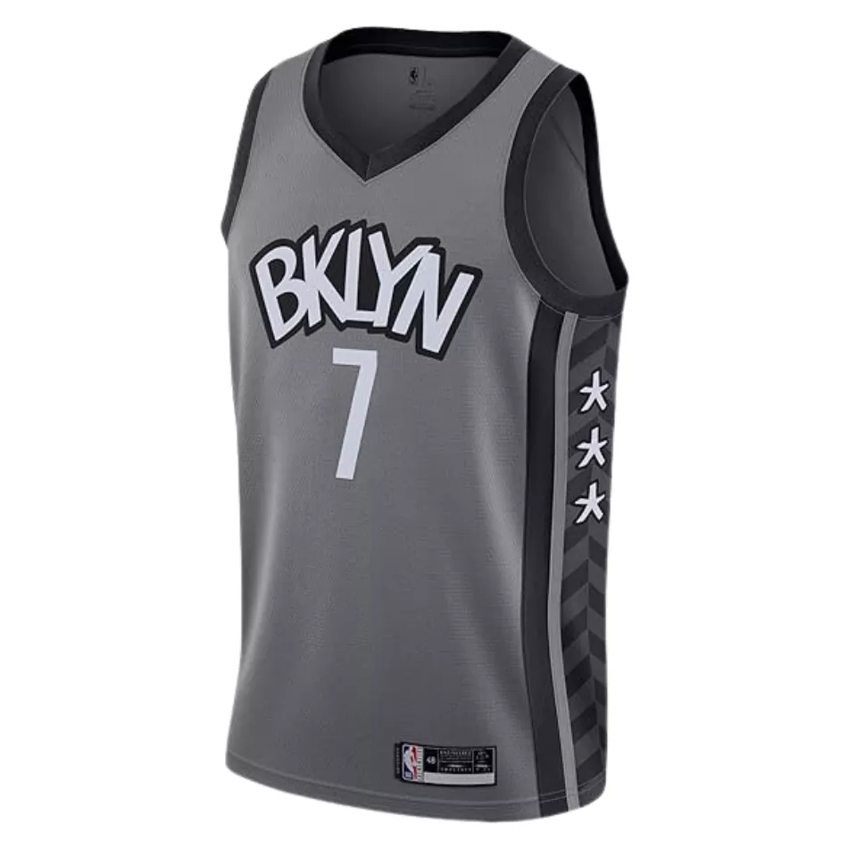 Men's Brooklyn Nets Kevin Durant #7 Swingman Jersey 2020/21 - Statement Edition - thejerseys
