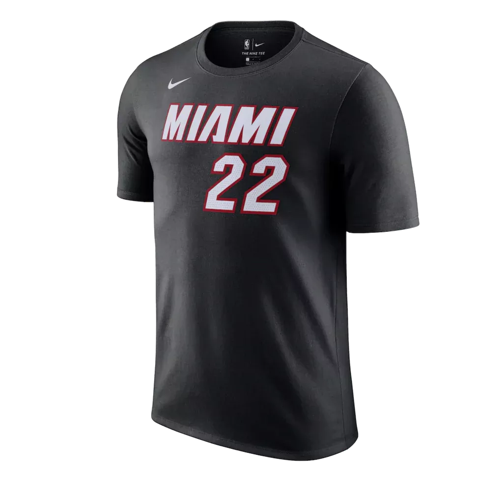 Men NBA Miami Heat JIMMY BUTLER #22 T-Shirt - thejerseys