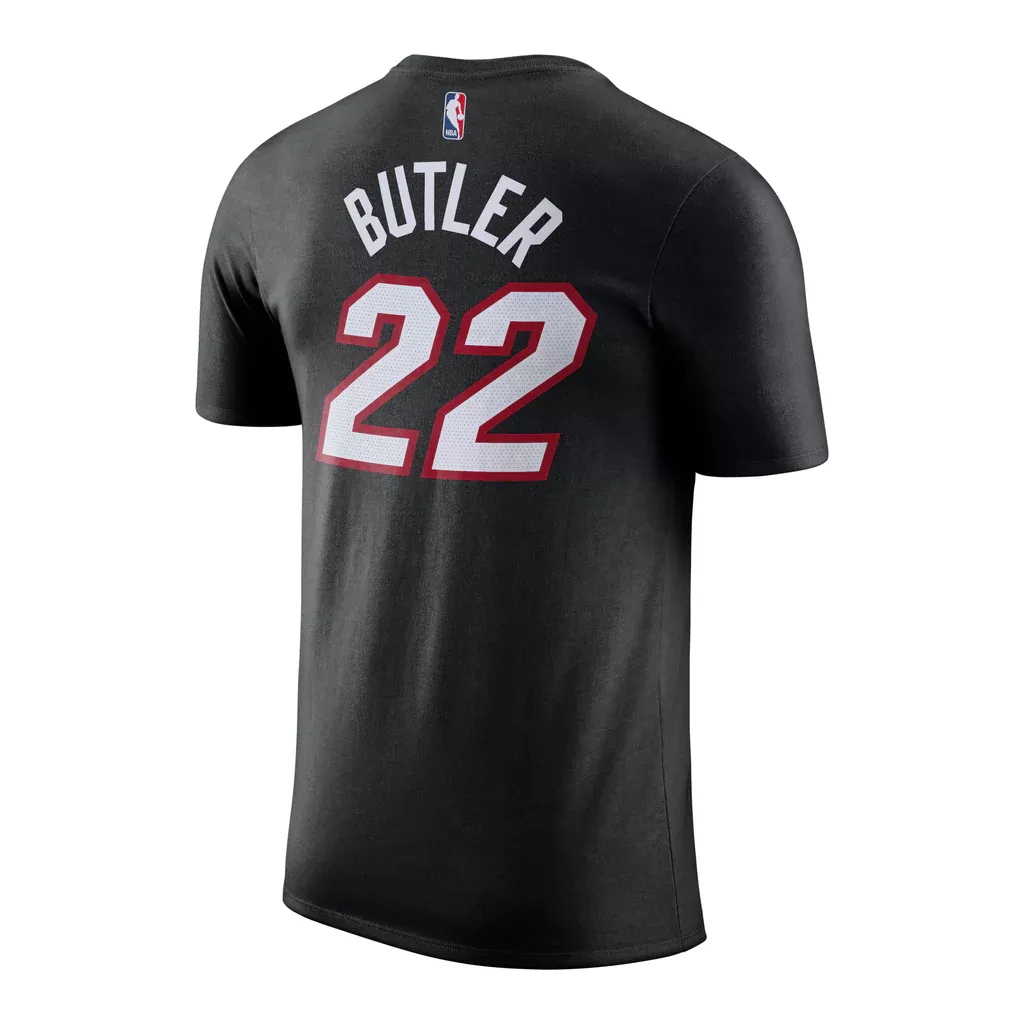Men NBA Miami Heat JIMMY BUTLER #22 T-Shirt - thejerseys