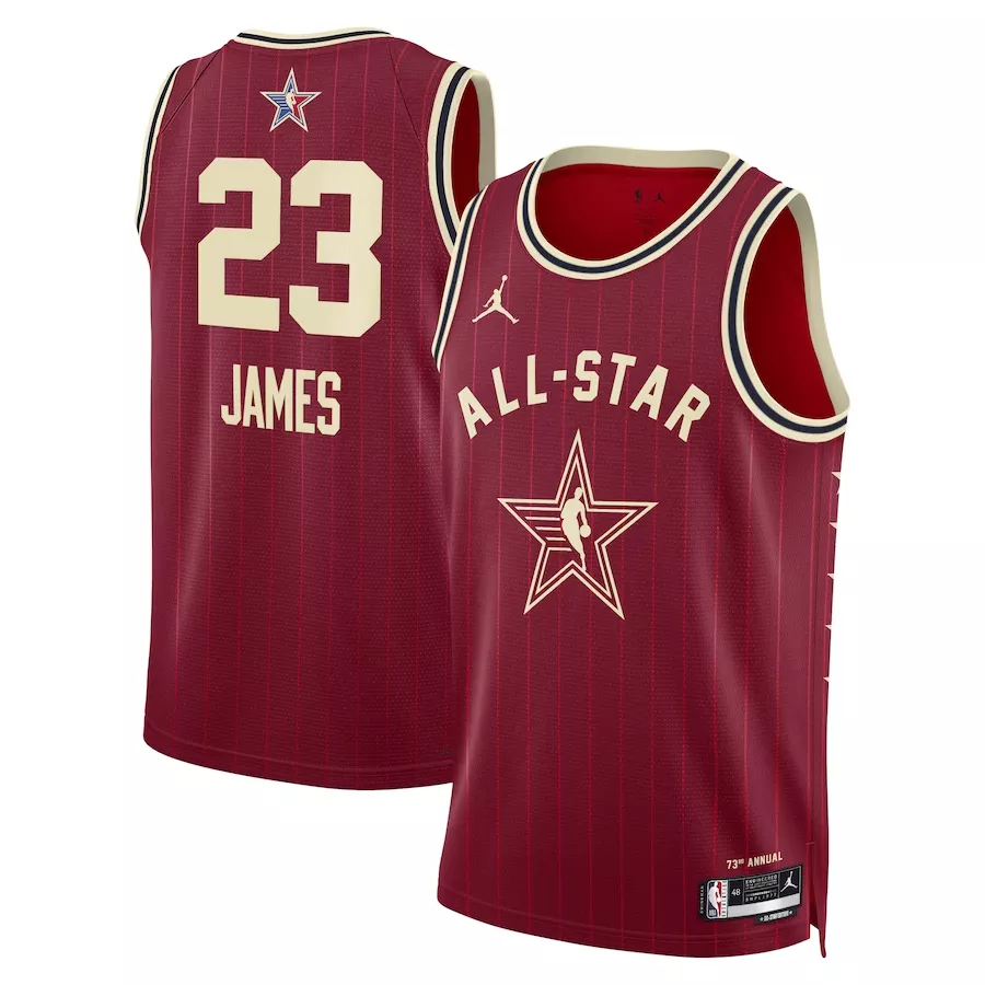 Men's All Star LeBron James #23 Swingman Jersey 2024 - Western Conference - thejerseys