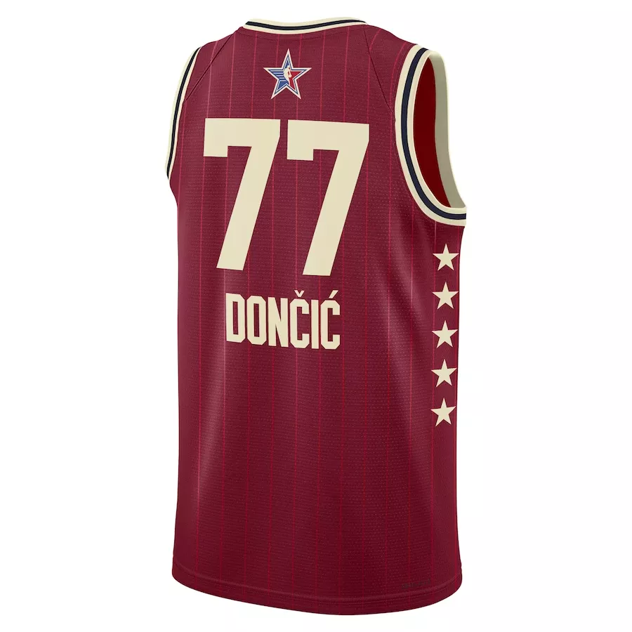 Men's All Star Luka Dončić #77 Swingman Jersey 2024 - Western Conference - thejerseys