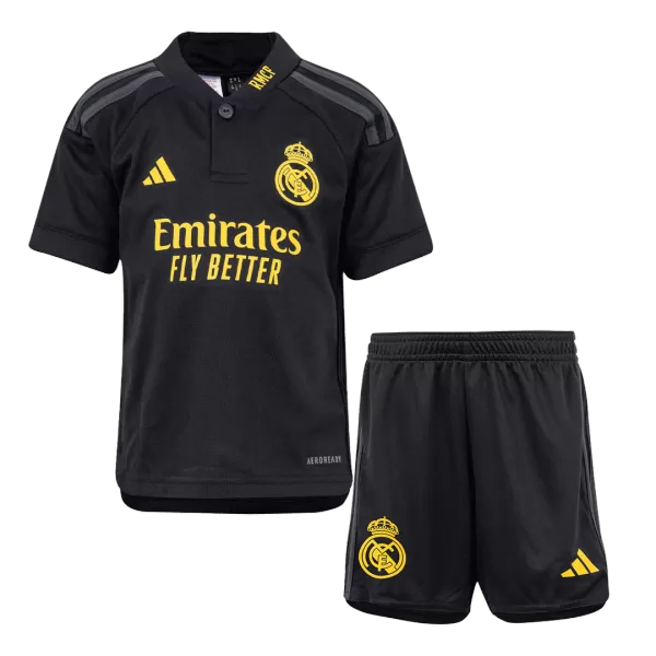 Kid's Real Madrid Third Away Jerseys Kit(Jersey+Shorts) 2023/24 - thejerseys