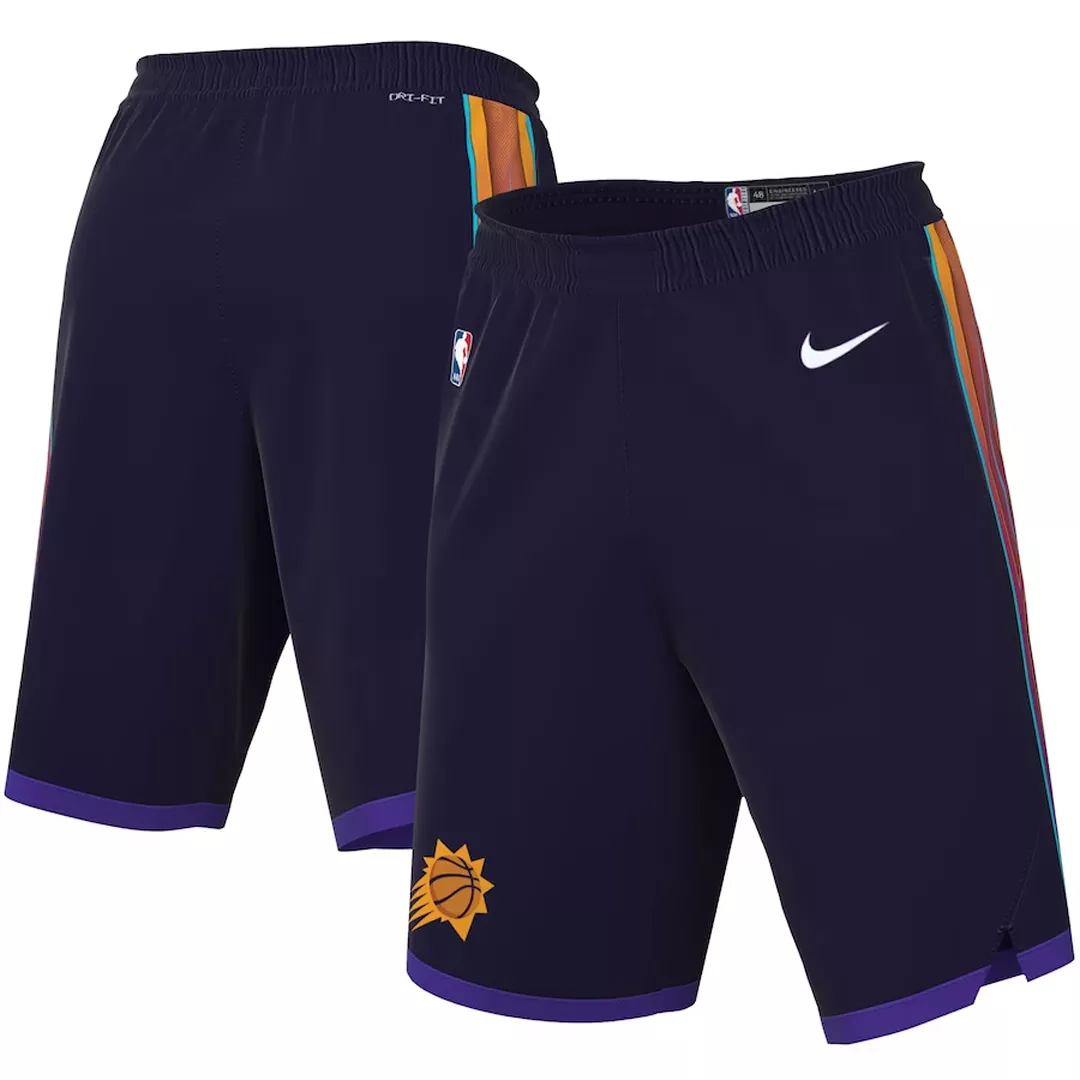 Men's Phoenix Suns Purple Swingman Basketball Shorts 2023/24 - City Edition