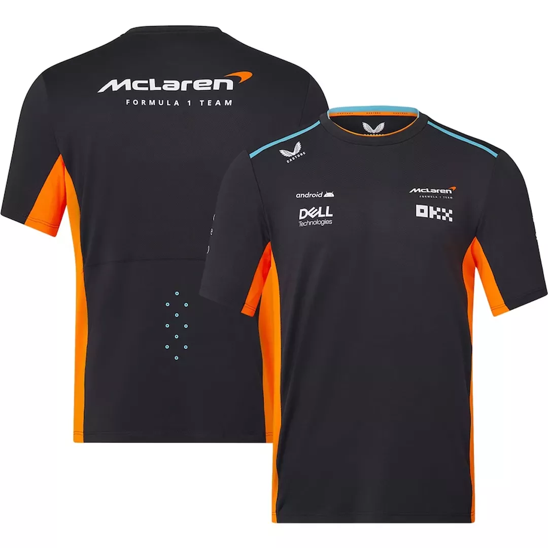 McLaren F1 Set Up Black T-Shirt 2023