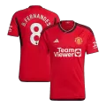 Men's Manchester United B.FERNANDES #8 Home Soccer Jersey 2023/24 - thejerseys