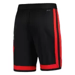 Men's Chicago Bulls Black Swingman Basketball Shorts 2023/24 - City Edition - thejerseys