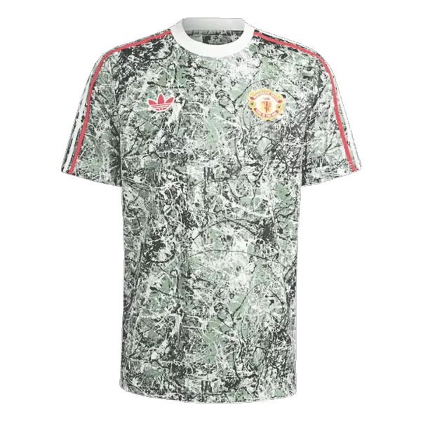 Manchester United X Stone Roses Pre-Match Soccer Jersey 2023/24 - thejerseys