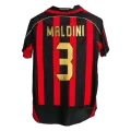 AC Milan MALDINI #3 Home Retro Soccer Jersey 2006/07 - thejerseys