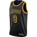 Men's Los Angeles Lakers Kobe Bryant Black Mamba Swingman Jersey - thejerseys