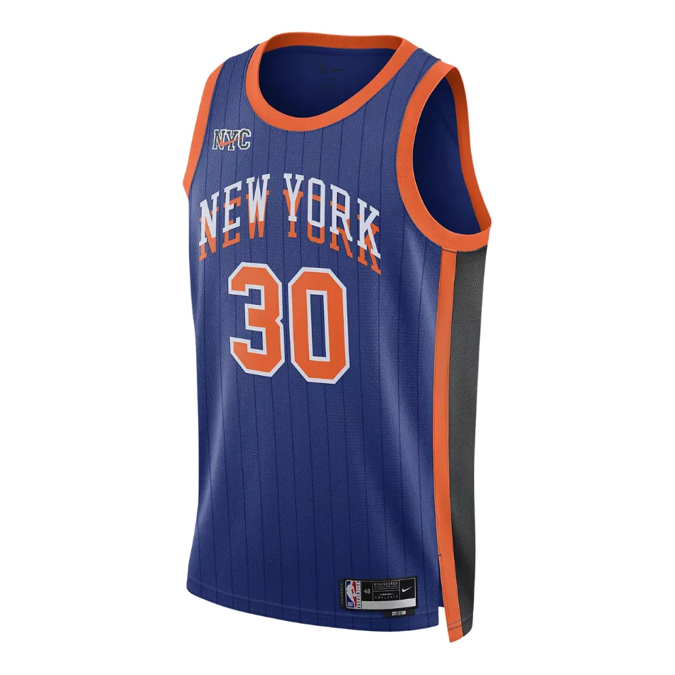 Men's New York Knicks Julius Randle #30 Swingman Jersey 2023/24 - City Edition - thejerseys