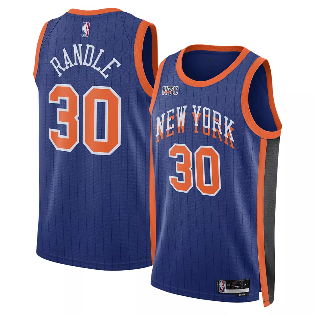 Men's New York Knicks Julius Randle #30 Swingman Jersey 2023/24 - City Edition