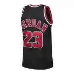 Men's Chicago Bulls Michael Jordan #23 Black Hardwood Classics Jersey 1997/98 - thejerseys