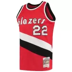 Men's Portland Trail Blazers Clyde Drexler #22 Red Hardwood Classics Swingman Jersey 1983/84 - thejerseys