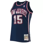 Men's Brooklyn Nets Jason Kidd #5 Navy Hardwood Classics Swingman Jersey 2006/07 - thejerseys