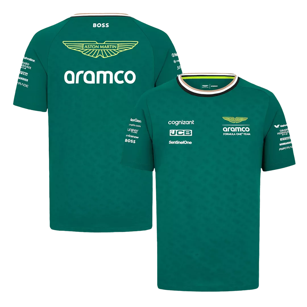 Aston Martin Aramco F1 Racing Team T-Shirt 2024 - thejerseys