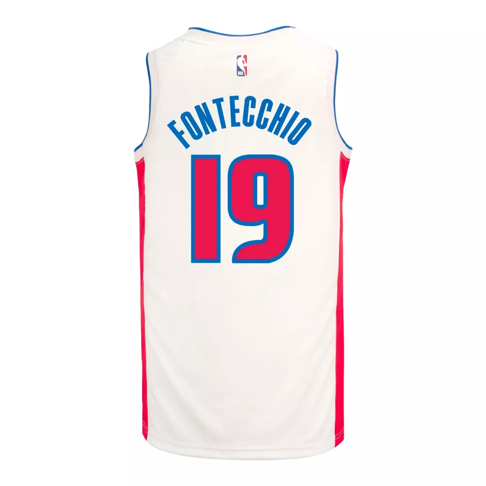 Men's Detroit Pistons Simone Fontecchio #19 Swingman Jersey 2023/24 - thejerseys