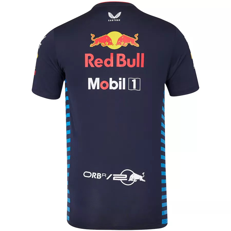 Red Bull F1 Racing Team Set Up Navy T-Shirt 2024 - thejerseys