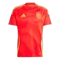 Men's Spain Home Jersey (Jersey+Shorts) Kit Euro 2024 - thejerseys