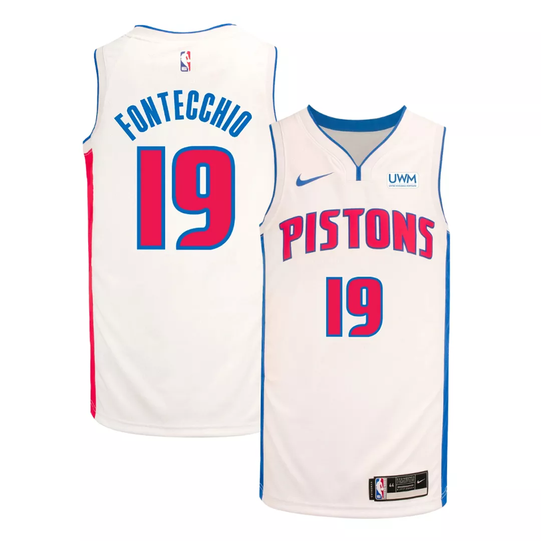 Men's Detroit Pistons Simone Fontecchio #19 Swingman Jersey 2023/24