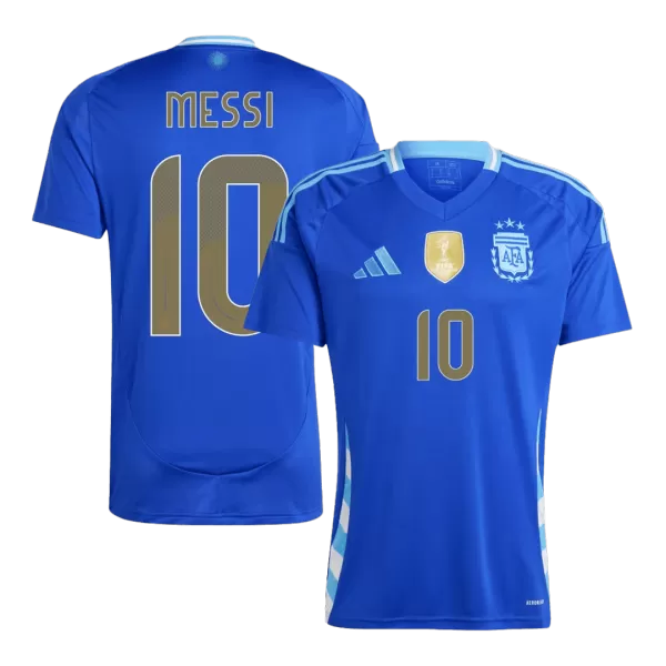 [Super Quailty] Men's Argentina MESSI #10 Away Soccer Jersey 2024 - thejerseys