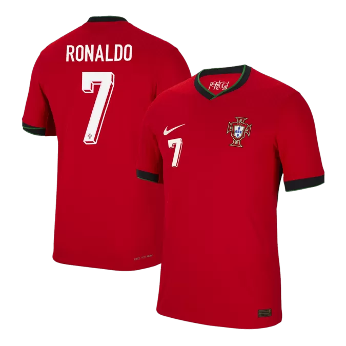 Portugal RONALDO #7 Home Soccer Jersey Euro 2024 - Player Version - thejerseys