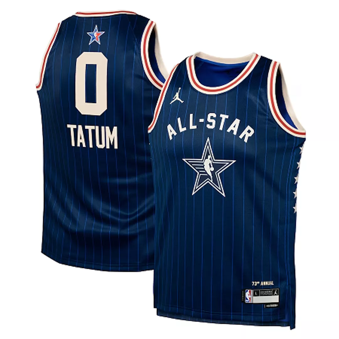 Youth All Star Jayson Tatum #0 Navy Swingman Jersey 2024 - Eastern Conference